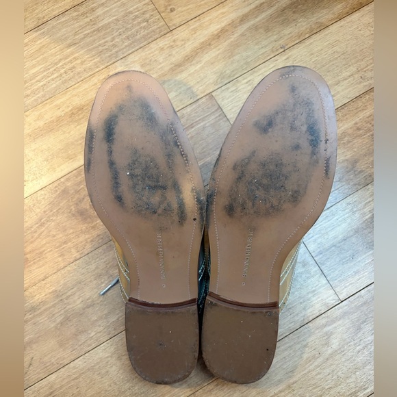 Banana Republic women’s silver slip on loafers size 9 - Picture 5 of 7